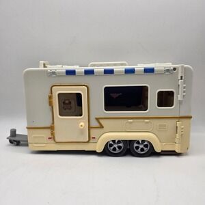 Bluey Caravan Adventures Playset Kids Cream Camper Van RV Toy Camping Fun RV